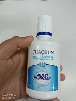 Product Review of Multi purpose Solution contact Lens By Chao Run. Air cuci contact lens dan rendam lens120ml dan 60ml Ready stock Multi-purpose from C** Z**a Q**z 1