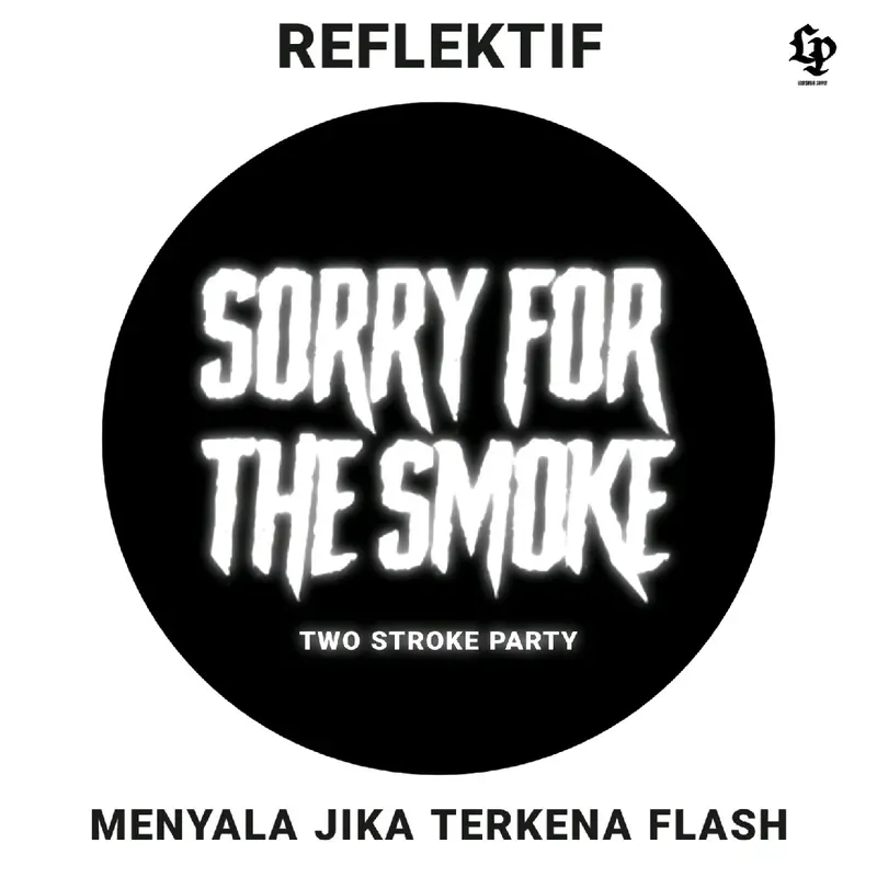 JAKET DISTRO TWO STROKE PARTY Reflektife I Hoodie Big Size M L XL XXL XXXL XXXXL XXXXXL Pria Wanita 2