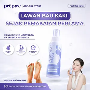 Penghilang Bau Kaki Anti Jamur Obat Kapalan Penghalus Tumit Kaki Deodoran Foot | FS