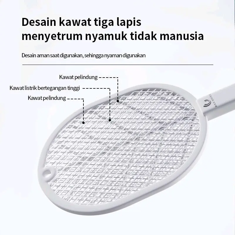 Raket Nyamuk LED USB/Raket Pembunuh Nyamuk/Raket Nyamuk 6