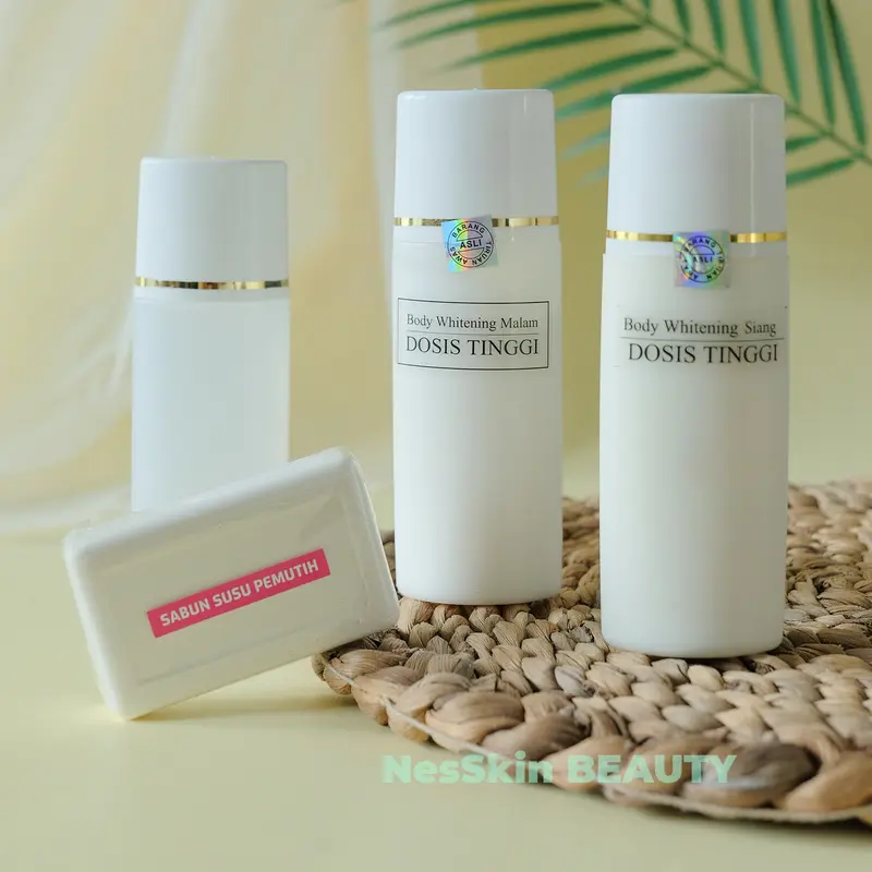 PAKET PEMUTIH BADAN HB EXTRA WHITENING DOSTING Handbody Lotion Memutihkan Tangan Mencerahkan Kaki 0