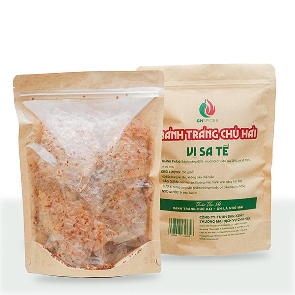 Bánh tráng SA TẾ - Bánh tráng trộn Chú Hải - Snack ăn vặt bánh tráng Tây Ninh (dùng chay được)