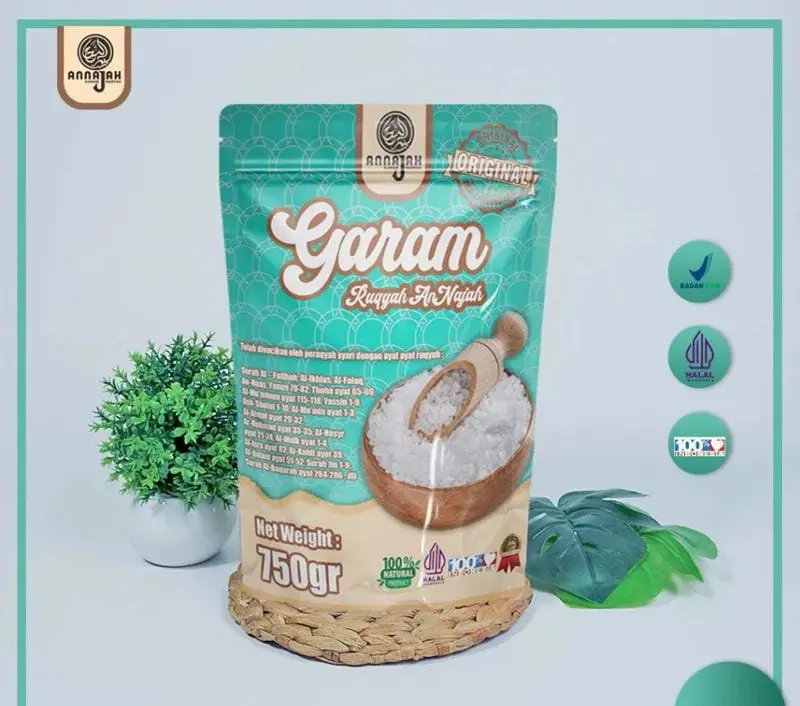garam annajah .garam r-uqiyah-garam alami-garam netralisir Organik Salt Himalaya Asin