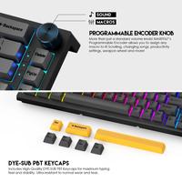 Gambar Fantech MAXFIT67 Wireless HITAM Hotswapable Mechanical Keyboard Gaming Keycaps White dari Fantech Official Store Kota Administrasi Jakarta Barat 4 Tokopedia