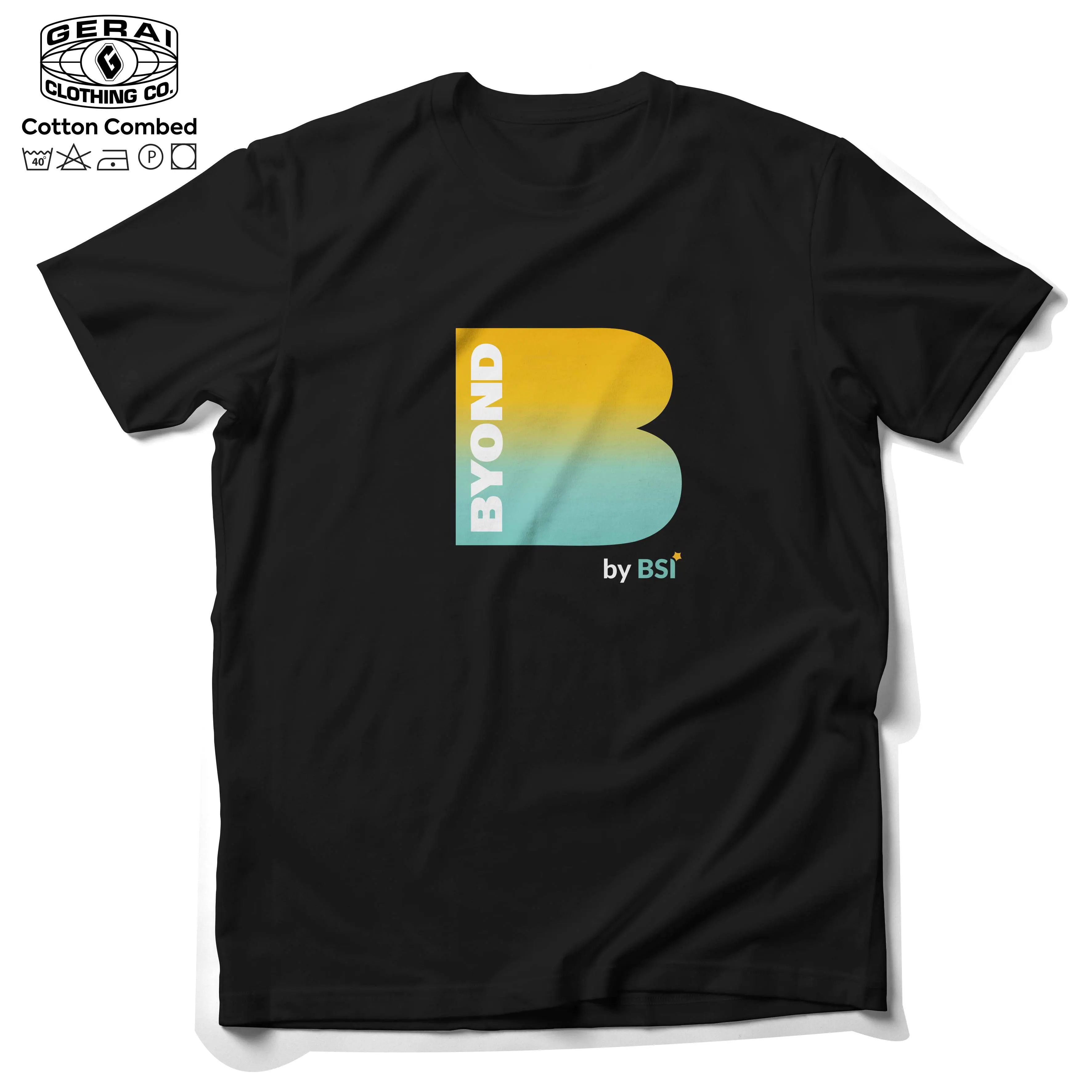 Kaos distro byond by bsi / baju byond by bank syariah indonesia