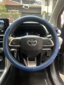 Technozio Sarung Stir Mobil / Cover Stir Mobil WARNA BIRU Polos / Blue Steering Wheel