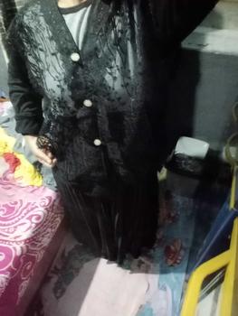 Product Review of Ayasha - One Set Kondangan Vest Brokat Tile dan Rok Plisket Premium from m**3 0