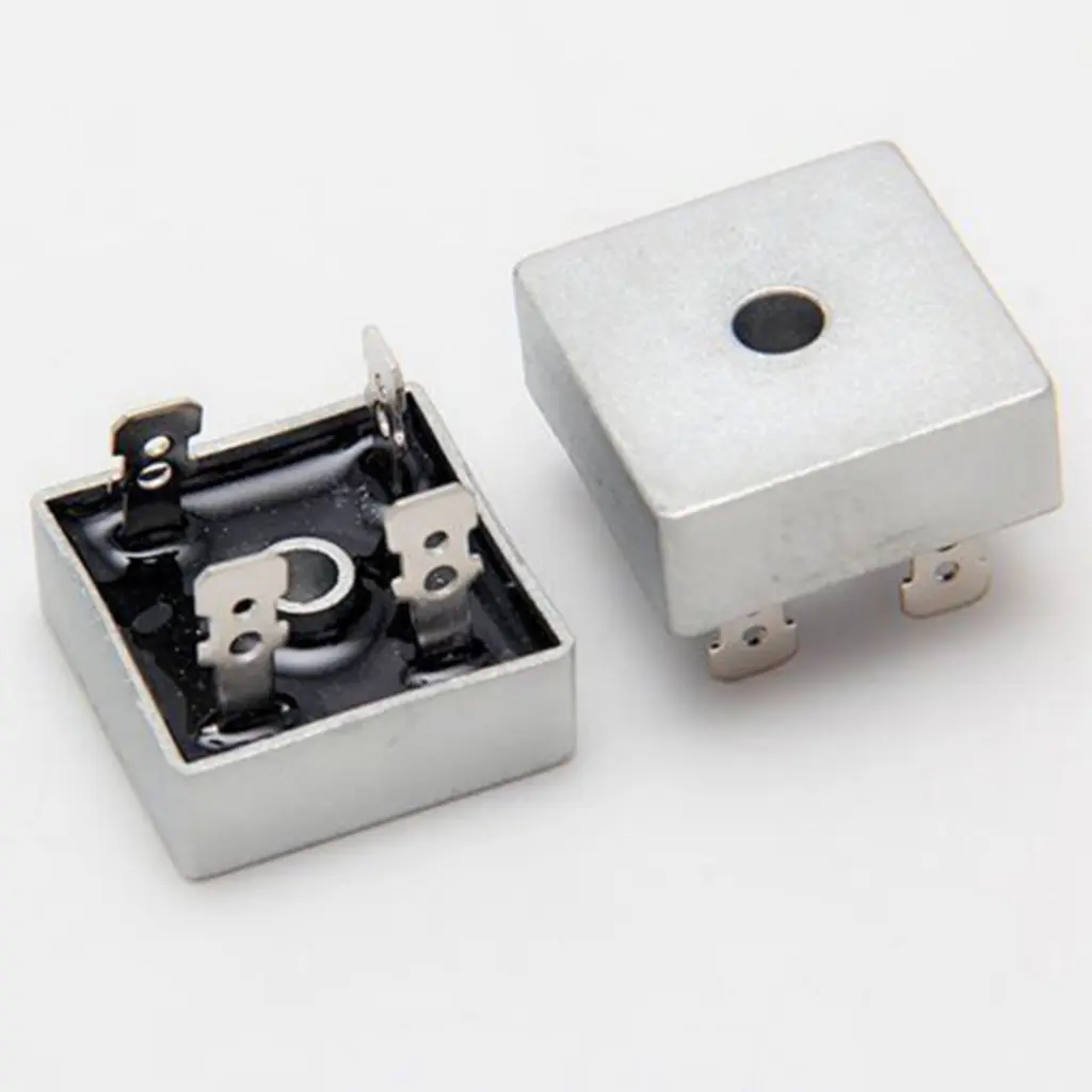 Ghostun- Metal Rectifier Heavy Duty Metal Metal Rectifier Single Phase Diode Bridge for Remote Control System Single Phase