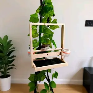 Sangkar Layang Kayu Jati Landa Model Polos Aesthetic