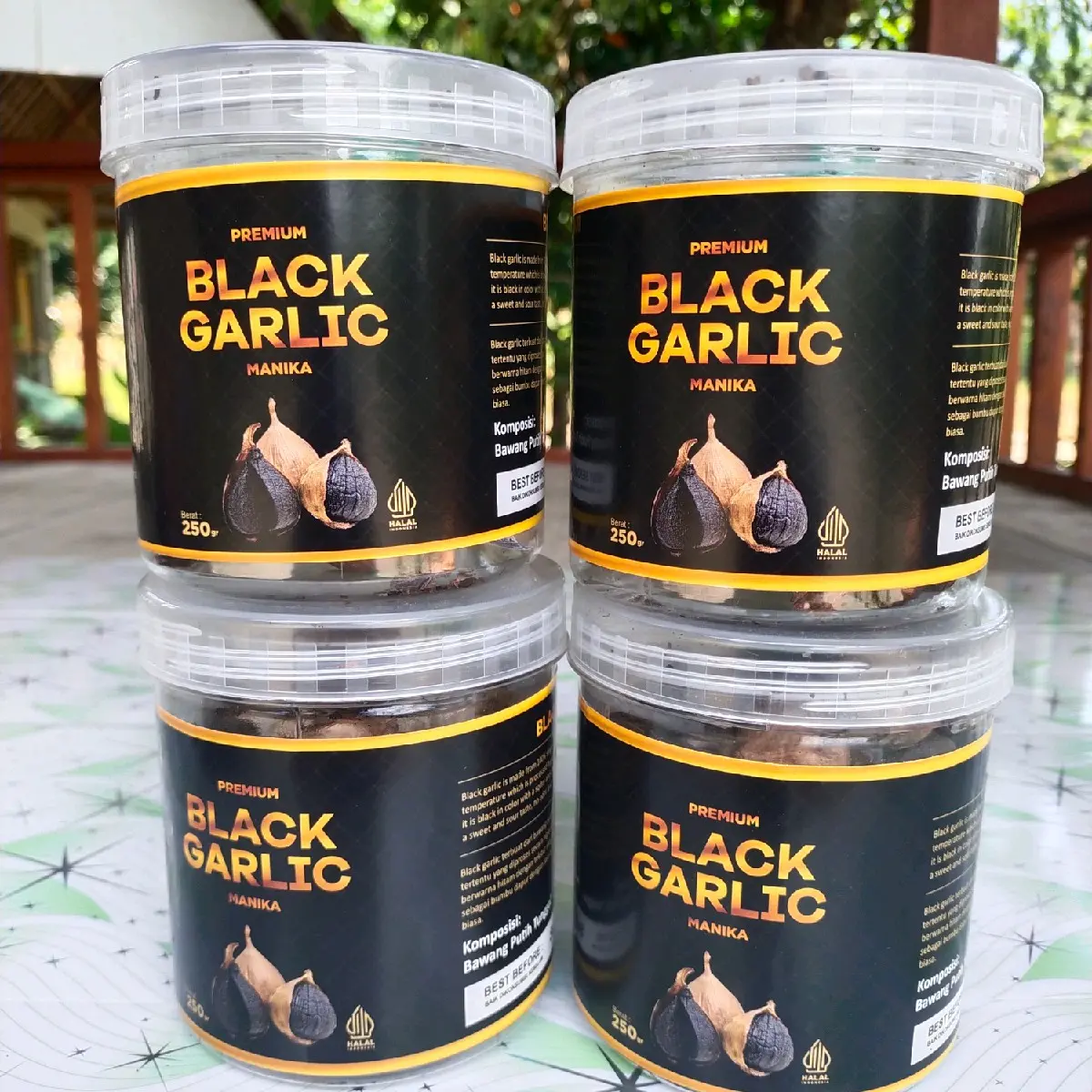 Black garlic manika bawang hitam lanang(harga satuan)