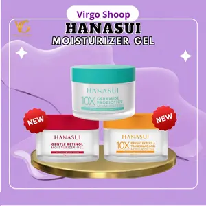 Hanasui 10x Ceramide Probiotics Series - Moisturizer Gel Ceramide - Bright Expert - Gentle Retinol - Clear Pad - Peeling Gel