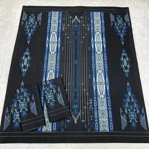 Sarung Songket Terbaru Motif BHS Series Sarung Pria Dewasa Bahan Katun Premium Model Printing Premium Ukuran 120 cm x 215 cm Kualitas Tinggi
