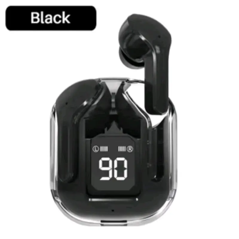headset bleutooh tws air 31 wirelles led display transparan 3