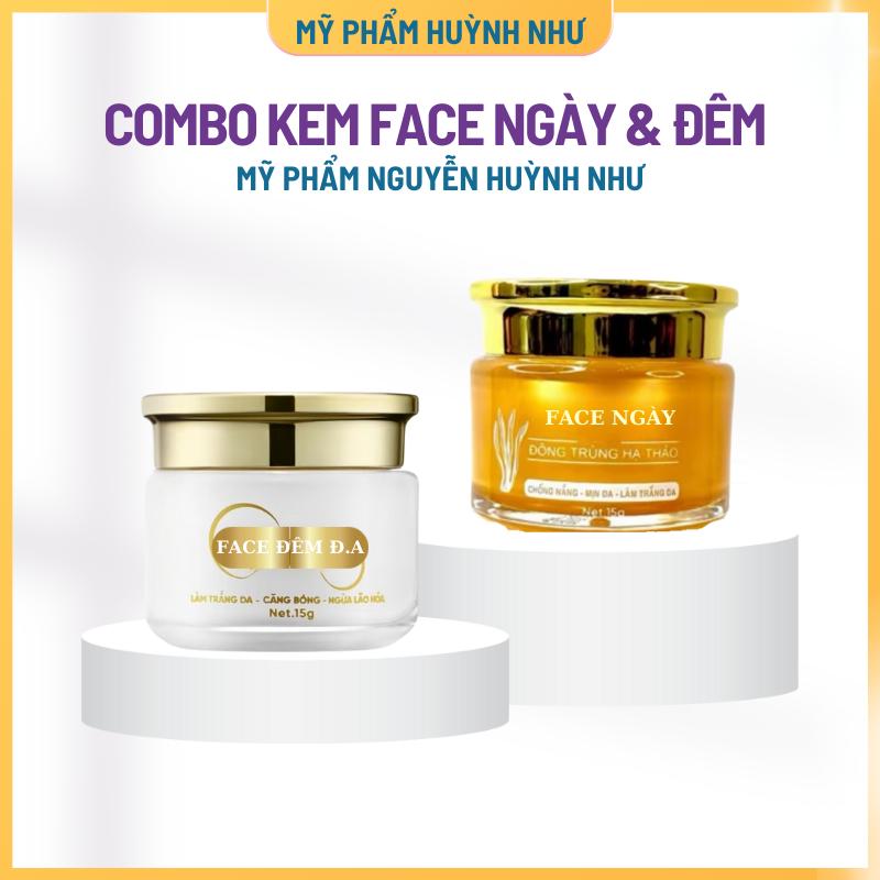 Combo Kem Ngày Collagen X3 Đông Trùng Hạ Thảo Và Kem Đêm Sữa Ong Chúa - Mỹ Phẩm Huỳnh Như
