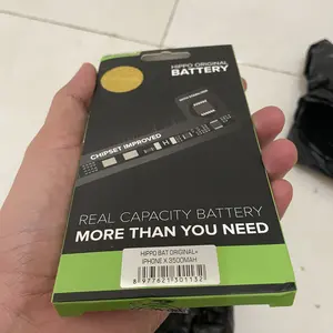 Hippo Battery Tanoss - Compatible With Baterai iPh0ne High Capacity Real Capacity Batre IPhone 8 8+ X XS Max XR 11 11Pro 11ProMax Batrai