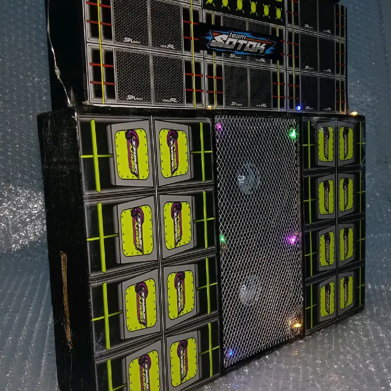 miniatur sound horeg viral karnaval 1