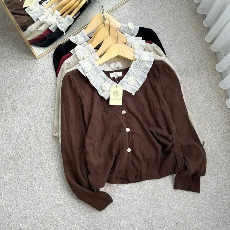 Cardi Knitt Meri | Cardi Blouse Knit | emery