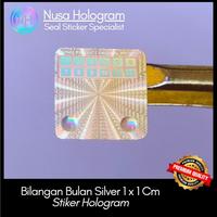 Gambar Stiker Hologram Bilangan Bulan 1x1 Cm Sarang Tawon Segel Garansi, bukan hologram biasa dari nusa hologram Kota Cimahi 1 Tokopedia