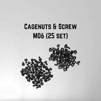 Gambar Cagnenuts Screws 50Pcs M06 - Mur Baut Rak Server Rackmount Wallmount Rack dari Fiber Networks Kota Administrasi Jakarta Barat 4 Tokopedia