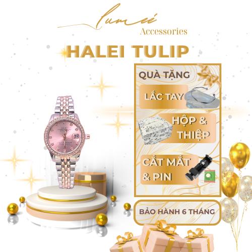 [HALEI x LUMEE] HALEI TULIP Đồng hồ nữ  thanh lịch hiện đại sang trọng chống nước chống rỉ