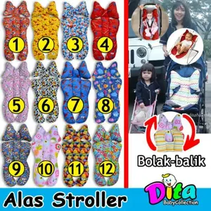 Alas Stroller Bayi Universal Baby Car Seat Stroller Pad  Alas Stroller