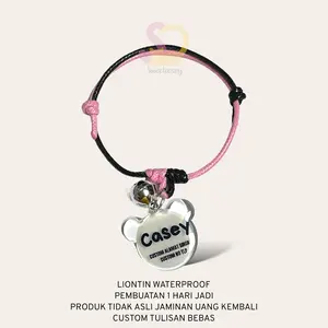 KALUNG KUCING CUSTOM NAMA WATERPROOF/POPOY CAT NECKLACE/KALUNG KUCING FREE NAMA