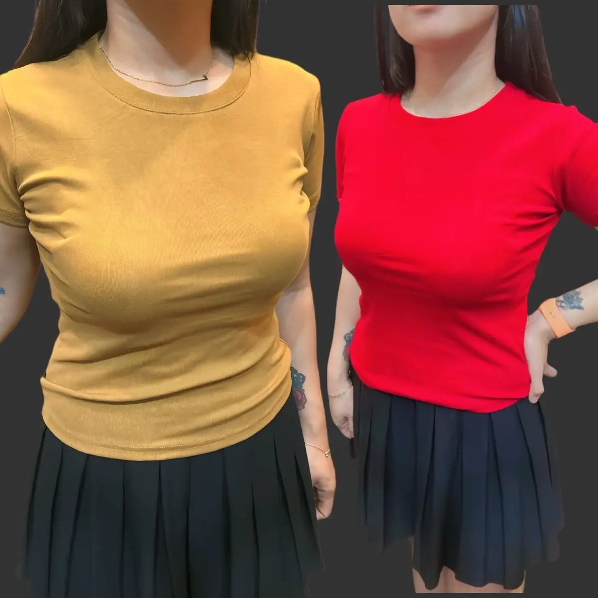 SA [ O-KECIL JOMILA ] | Atasan Wanita  KAOS Polos BASIC PREMIUM bahan  Tebal dan stretchy Baju Panjang Pendek Oversize