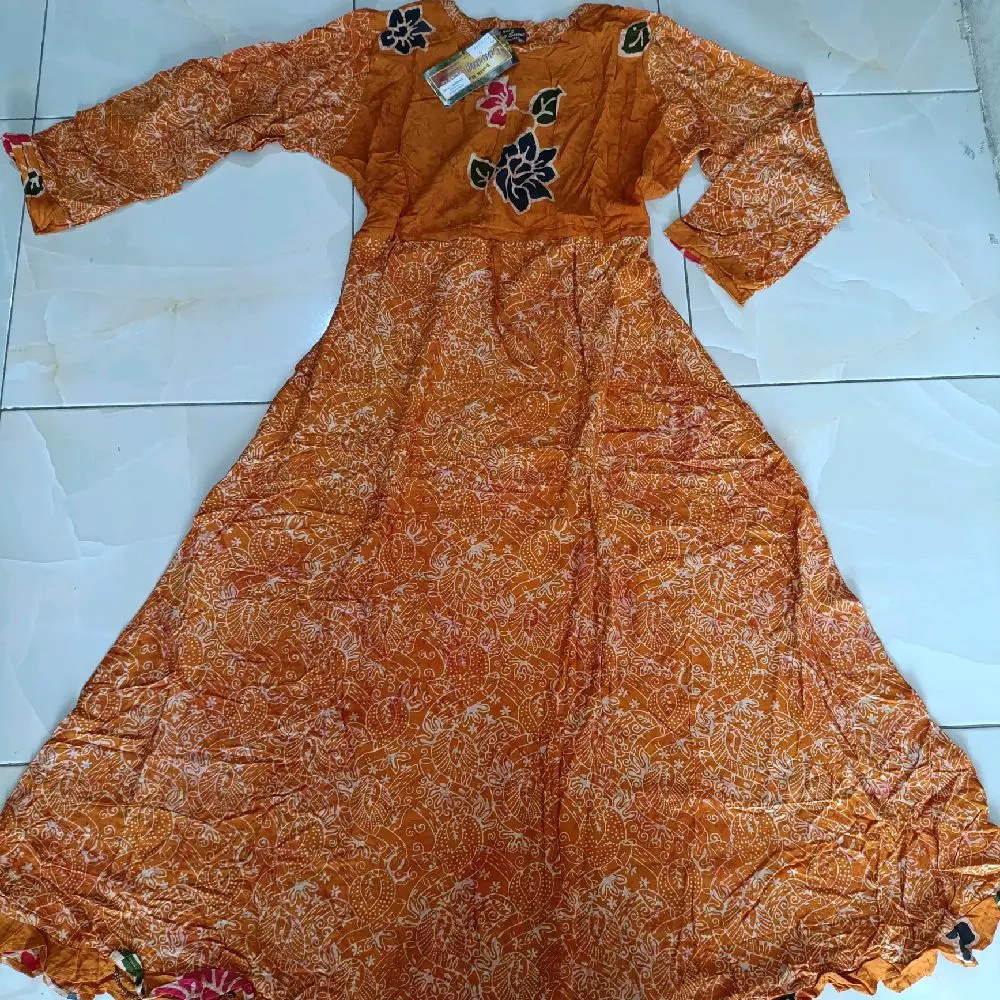 Daster Batik Lawang sewu Longdress Standart Busui Wanita Panjang Serut Gamis