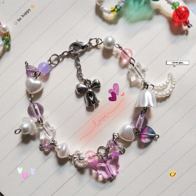 GELANG Y2K  UNGU // BRACELET 2K PURPLE 0