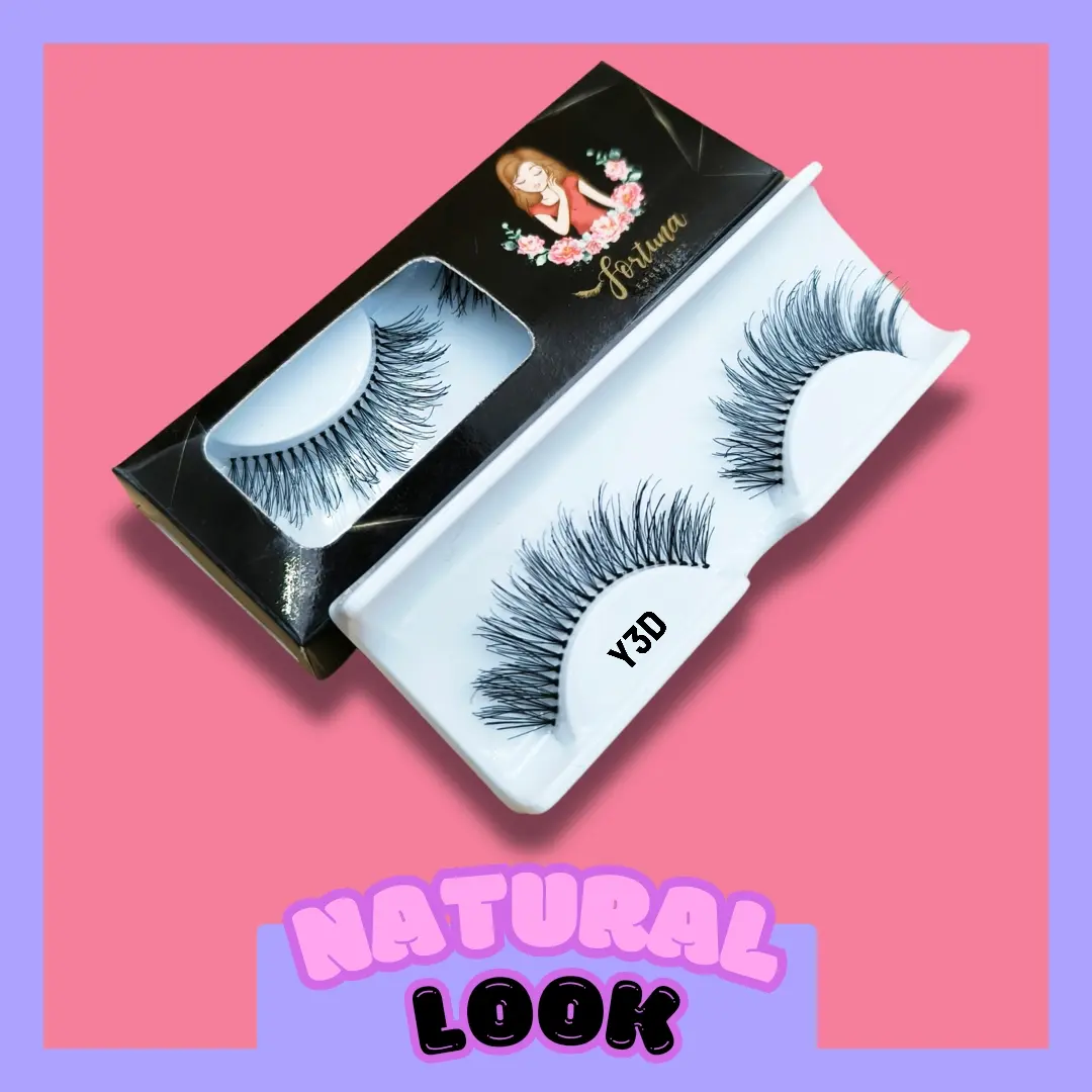 Bulu Mata Palsu 3 Dimensi Natural Look Untuk Berbagai Acara | Y3D