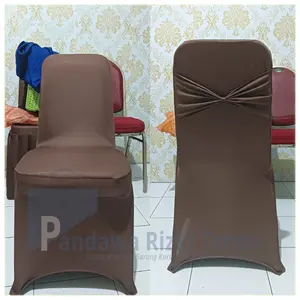 Sarung kursi futura Penutup kursi model ketat pita tempel Bahan lotto elastis