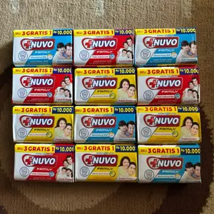 PROMO isi 12 dan 10 Nuvo Sabun Mandi Batang 72 gr Soap