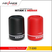 Gambar 【COD】Advance Speaker T-530 peaker Portable Bass Speaker Bluetooth Speaker Advance Salon Murah NgebasGaransi Resmi 1 Tahun - RED dari ADVANCE.DIGITALS Kab. Karawang 5 Tokopedia
