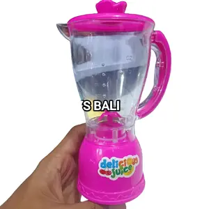 ESENSITOYSBALI MAINAN ANAK MINI BLENDER JUICER BATERAI KI06 Dengan Lampu dan Air Seperti Blender Beneran Menggunakan Baterai AA 2pcs Ber SNI