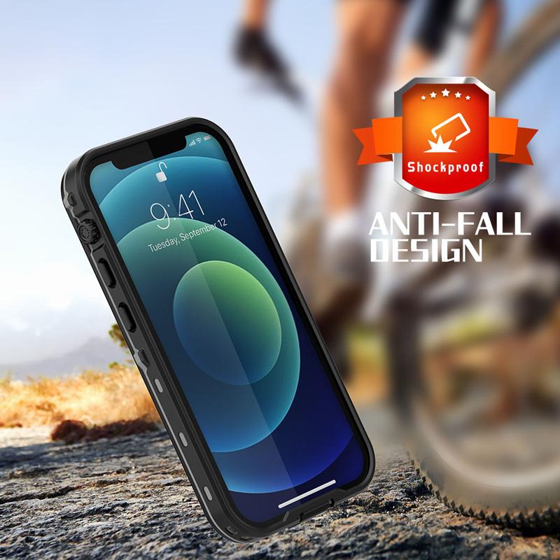Product Introduction of Ốp Điện Thoại, ARMICO, Chống Nước IP68, Tương Thích Với iPhone 16Pro Max, 16 Pro, 16, 16 Plus, 15 Pro max, 15 Pro, 15 Plus, 14 Pro Max, 14, 13, 12, 11 Pro Max, XS Max, XR, Ốp Áo Giáp Trong Suốt, Thích Hợp Cho Các Môn Thể Thao Dưới Nước Và Ngoài Trời 2