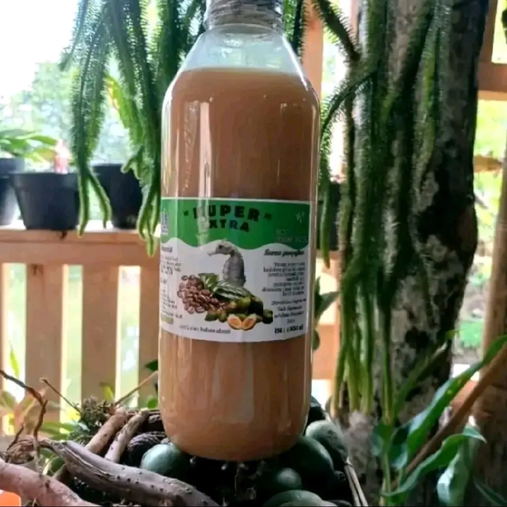 Saripati pinang robusta 500ml extra tangkur kuda laut Minuman Sirup