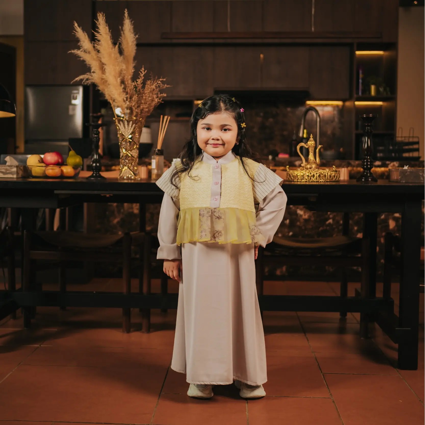 Dress Butter Anak (S-M)