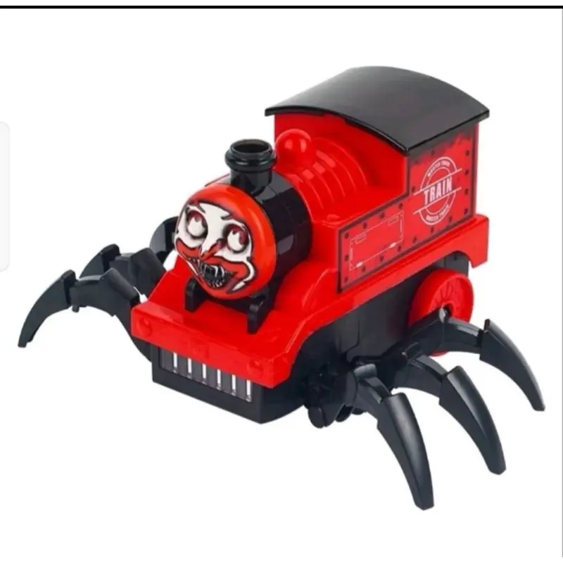 NEW!! MAINAN ANAK MONSTER TRAIN LABA LABA BUMP AND GO LAMPU CHOO CHOO CHARLES TRAIN KERETA 3