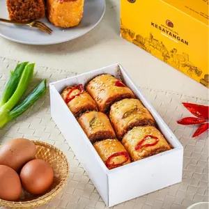 Camilan Nagih! Abon Gulung Kesayangan Variant Sapi Pedas isi 6 pcs - Tekstur Fluffy & Abon Premium