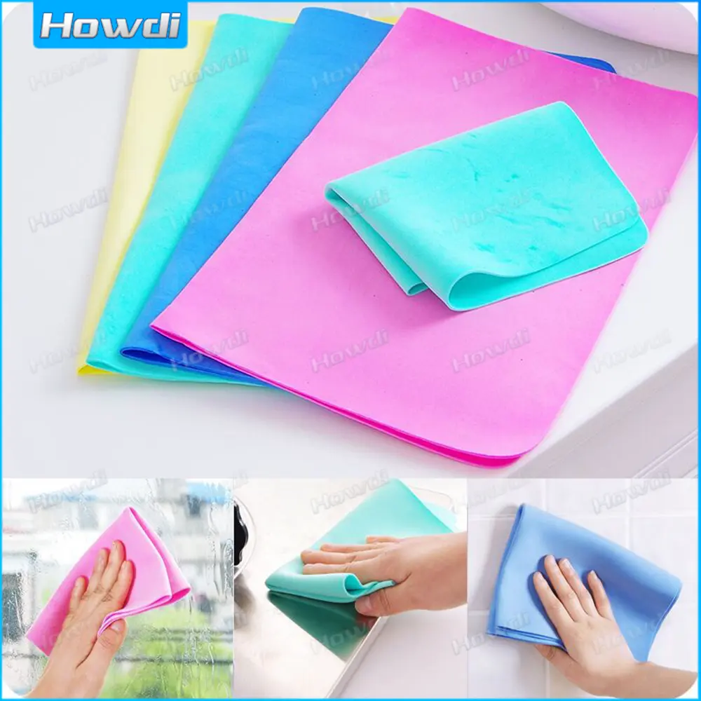 30*20cm Car Wash Cloth Cleaning Microfiber High Absorbent Wipes Quick-drying Towel Synthetic Deerskin