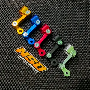 Breket Brecket Selang Rem Depan Cnc Universal Model Pendek Flexible Cnc