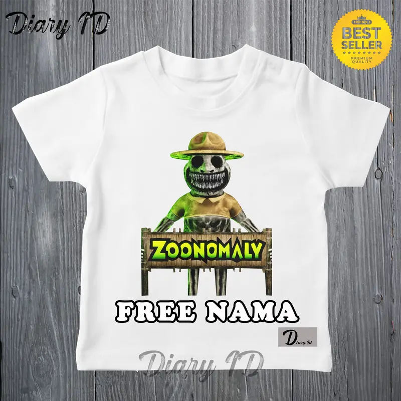BAJU KAOS ATASAN ANAK ZOONOMALY BAHAN 100% KATUN COMBADE BISA FREE NAMA Fashion 1