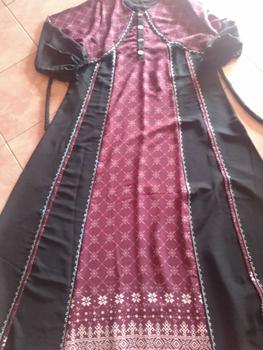 Product Review of Cherria.Co Gamis Kode LIVE Mewah Cherria Ld 110/120 Dress Muslim Wanita Balon Cantik gamisabaya from w**a 1