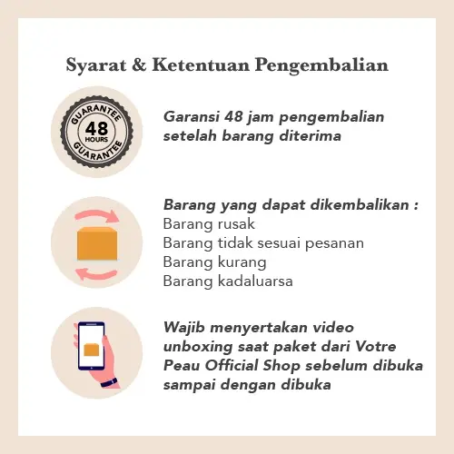 Votre Peau Vitamin C  30ml - Serum Jerawat dan Komedo 6