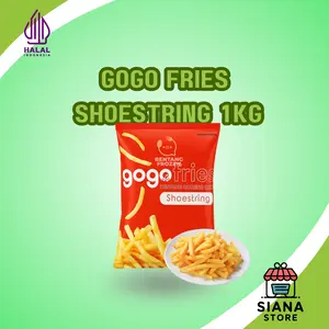 Gogo Fries Shoestring 1 Kg / Kentang Goreng Frozen