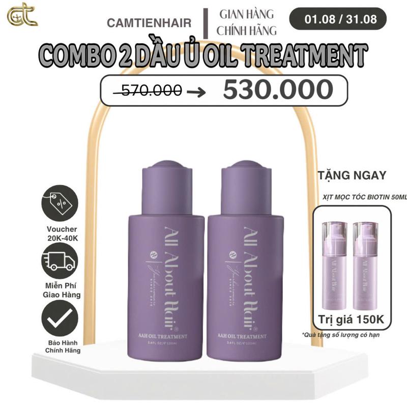 COMBO 2 DẦU Ủ TÓC OIL TREATMENT