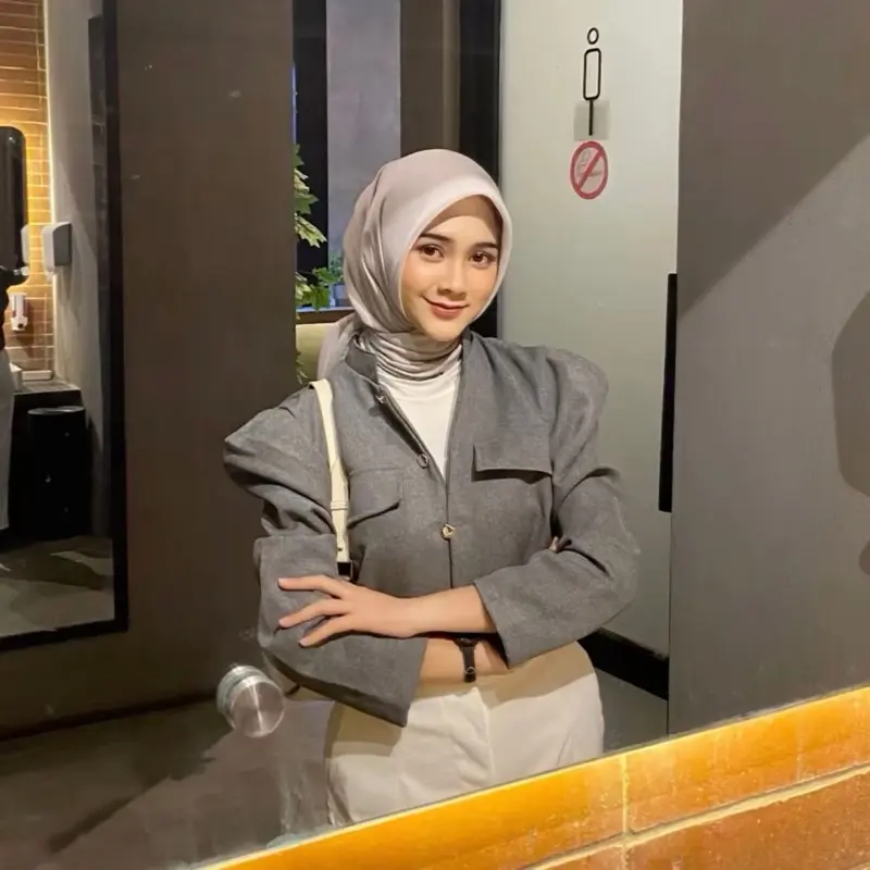 Sonia Blazer Crop Top // Blouse Crop Top Wanita Korean Style Terbaru // Blazer Standart Jumbo // Fashion  Wanita