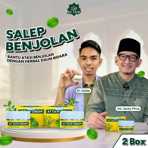 [Paket 2 Box] Salep At Taif Cream Membantu Menyembuhkan Benjolan dan Lipoma Dari Daun Bidara - Bahan Alami Organik Halal & BPOM