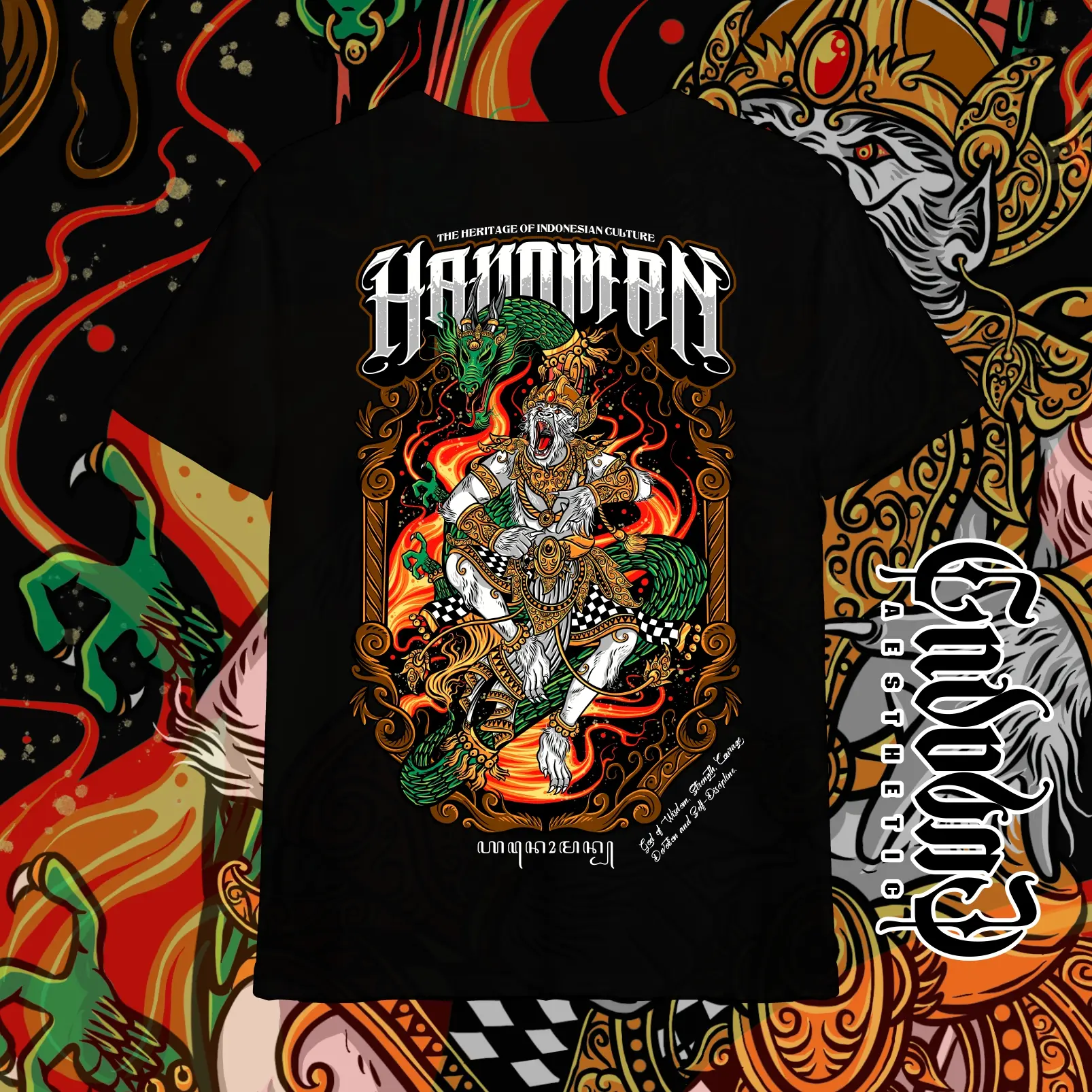 Kaos Hanoman | The Heritage Of Indonesian Culture