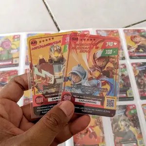 Kartu Choki Choki Boboiboy Hologram - SR Blizzard & Nova - AR Mecha Gentar (harga 1 kartu)